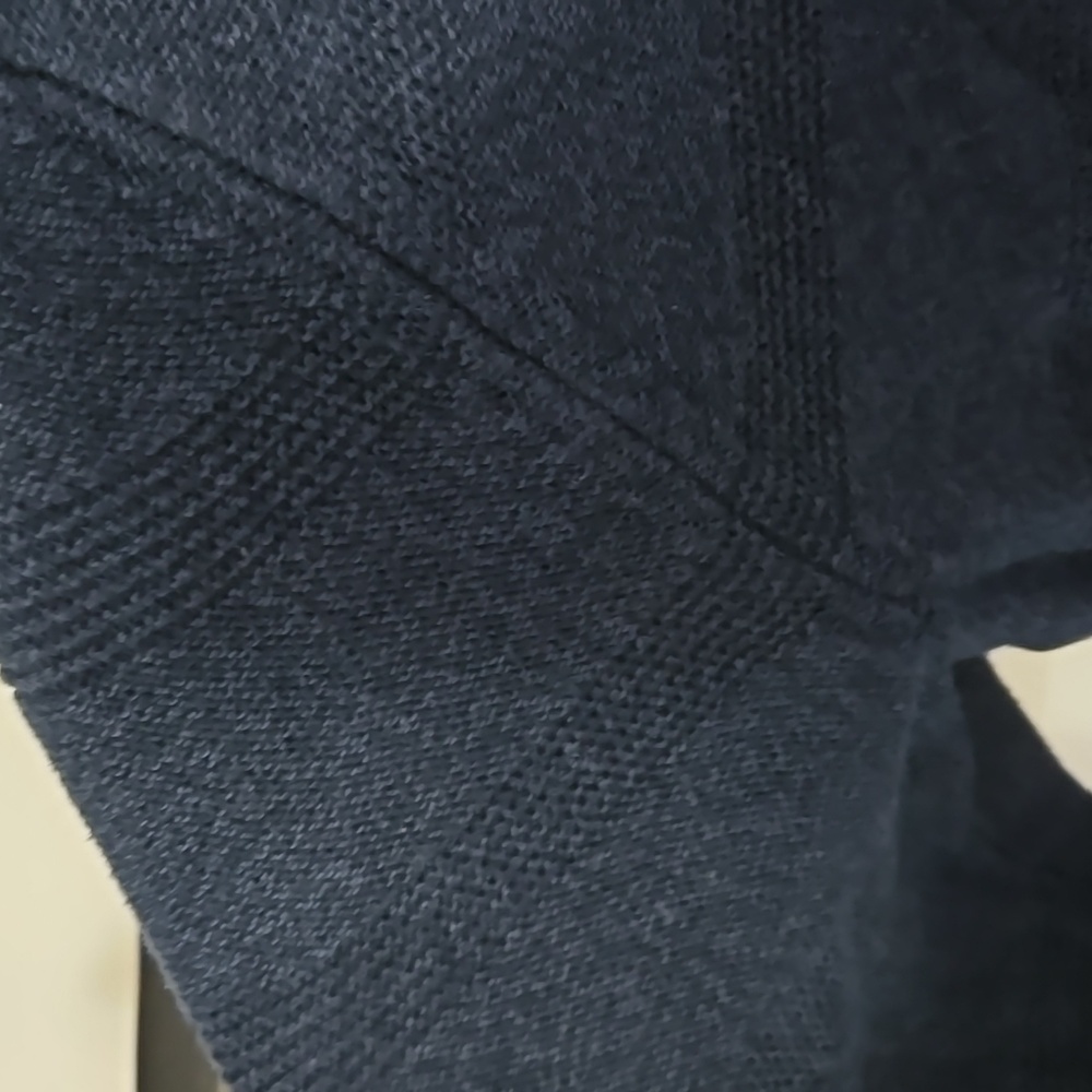 Chaps Navy Sweater - Picture 2 of 10